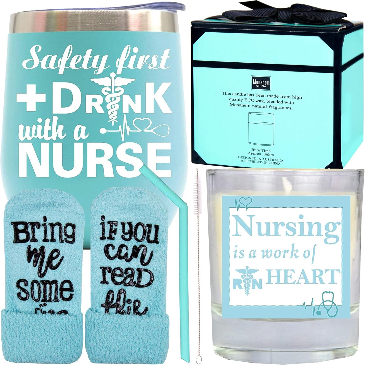 Nurse Gifts, Nurse Gifts for Women, Nursing Tumbler, Safety First Drink with a Nurse, New Nurse Gifts, Nurse Gift Ideas, Best Nurse Ever Gifts, Nursing Appreciation Gifts, Nurse Cups